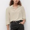 Marc O'Polo Bluse - Stone Powder | Damen