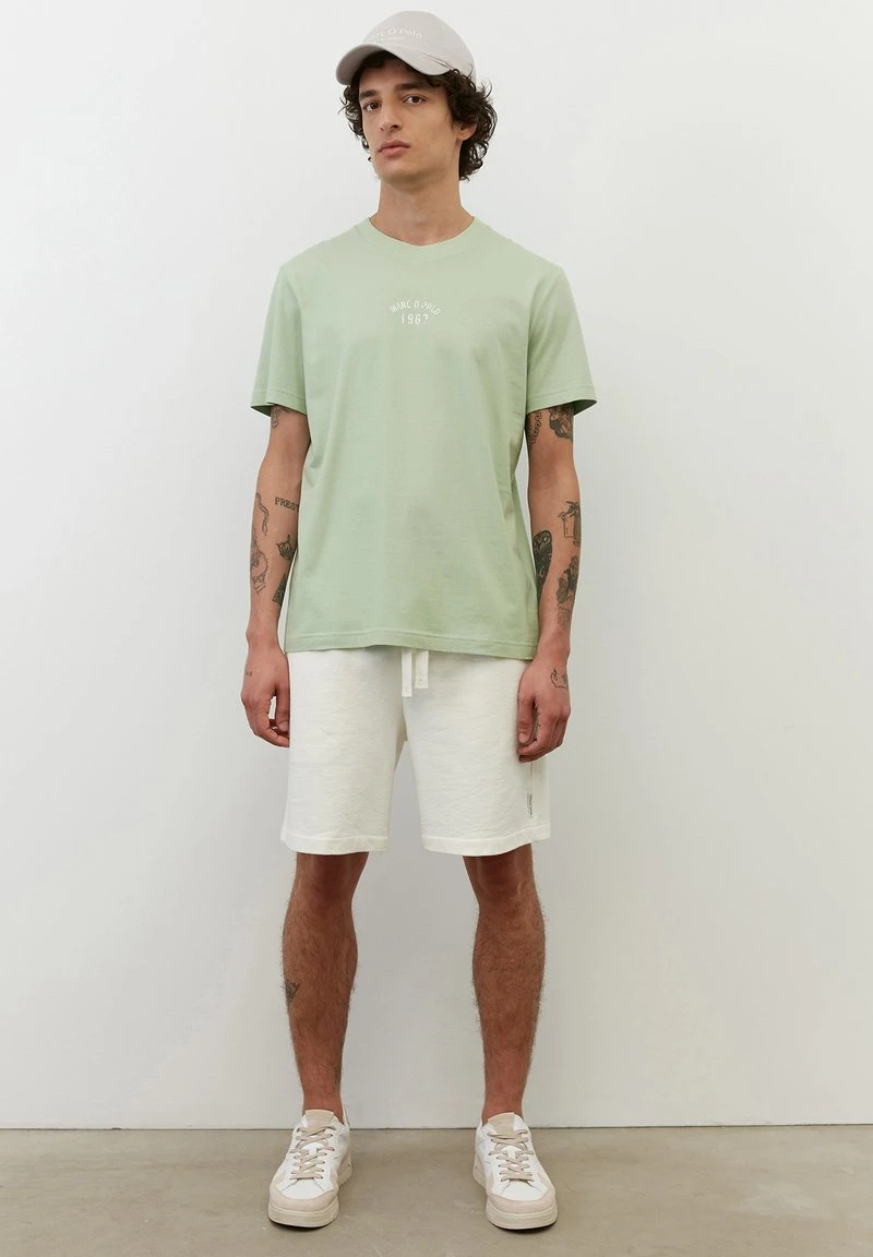 Marc O'Polo T-Shirt Print - Morning Dew | Herren 2 Marc O'Polo T-Shirt Print - Morning Dew | Herren – Bild 2