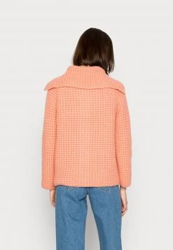 Marc O'Polo CARDIGAN LONGSLEEVE COLLAR BUTTON CLOSURE - Strickjacke - Blooming Peach | Damen -Marc O'Polo Verkäufe dfce761dd5064f0d96523b084d3d38d8