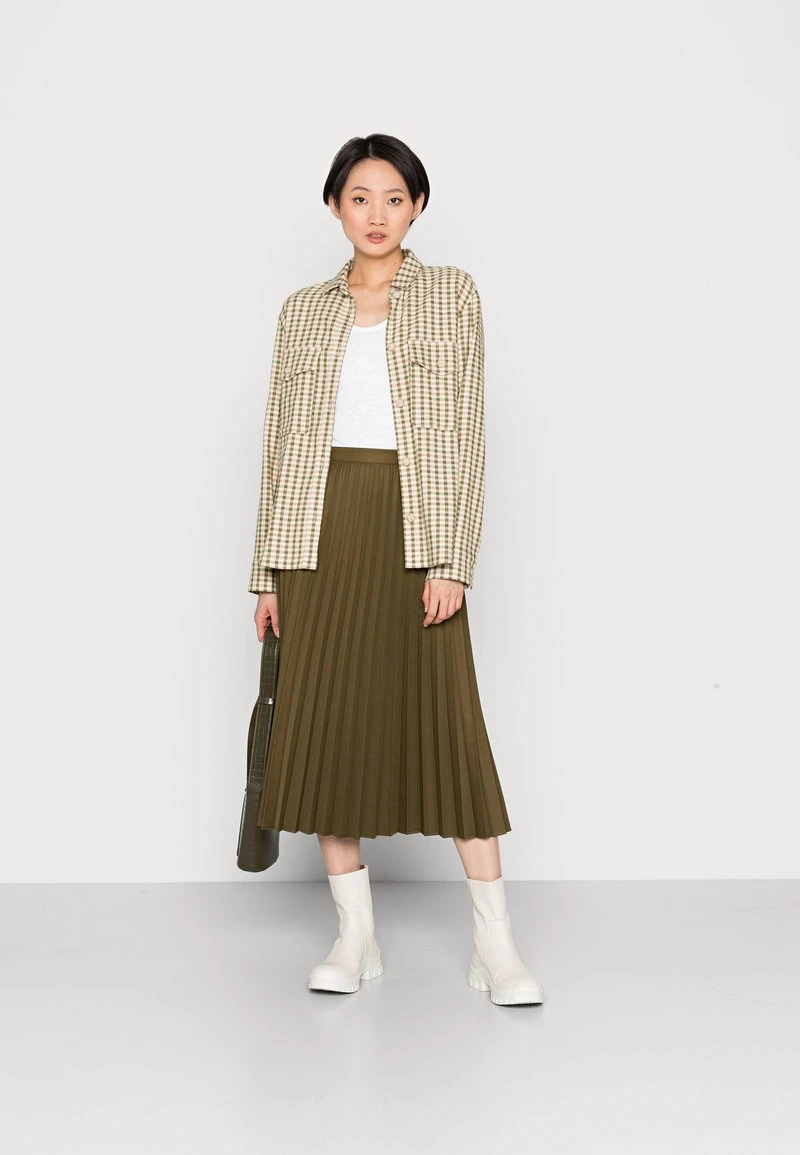 Marc O'Polo LONG SHORT SLEEVE DEEP CREW NECK - T-Shirt Basic - White | Damen 2 Marc O'Polo LONG SHORT SLEEVE DEEP CREW NECK - T-Shirt Basic - White | Damen – Bild 2