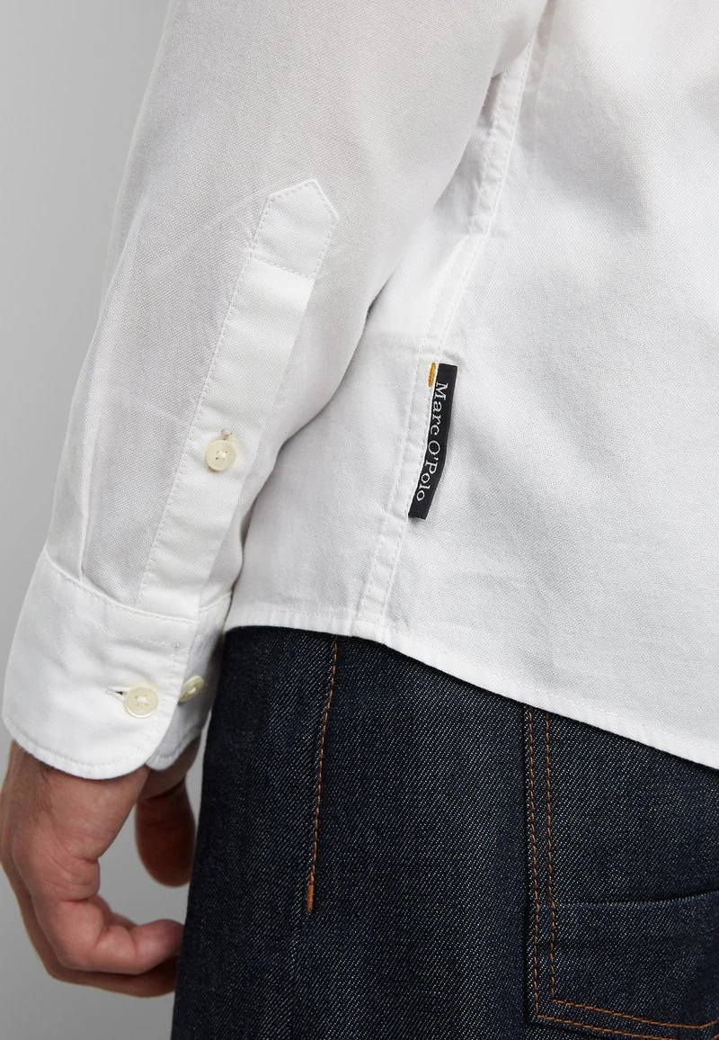 Marc O'Polo Herren LONG SLEEVE ONE POCKET STITCHED GENUINE PLACKET - Hemd - White 5 Marc O'Polo Herren LONG SLEEVE ONE POCKET STITCHED GENUINE PLACKET - Hemd - White – Bild 5