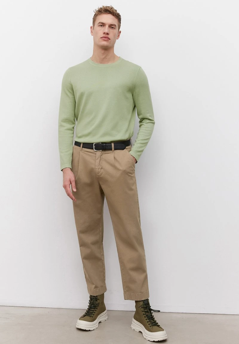 Marc O'Polo Strickpullover - Pistachio Gray | Herren 5 Marc O'Polo Strickpullover - Pistachio Gray | Herren – Bild 5