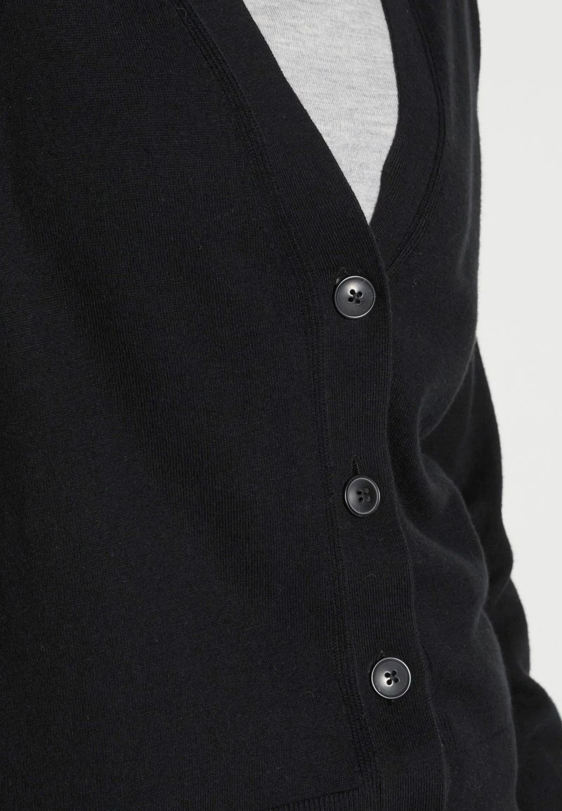 Marc O'Polo CARDIGAN LONGSLEEVE V-NECK BUTTON CLOSURE - Strickjacke - Black | Damen 2 Marc O'Polo CARDIGAN LONGSLEEVE V-NECK BUTTON CLOSURE - Strickjacke - Black | Damen – Bild 2