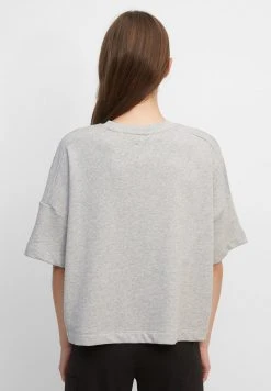 Marc O'Polo T-Shirt Basic - Stony Grey Melange | Damen -Marc O'Polo Verkäufe e2951576bc9b4b769c80a58d3b8efb39