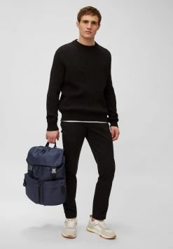 Marc O'Polo MIT GEPOLSTERTEM RÜCKENTEIL - Tagesrucksack - Dark Night | Herren