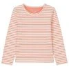 Marc O'Polo Kinder LONGSLEEVE MIT FEINEM RINGEL-MUSTER - VIBRANT PEACH - Langarmshirt - Vibrant Peach