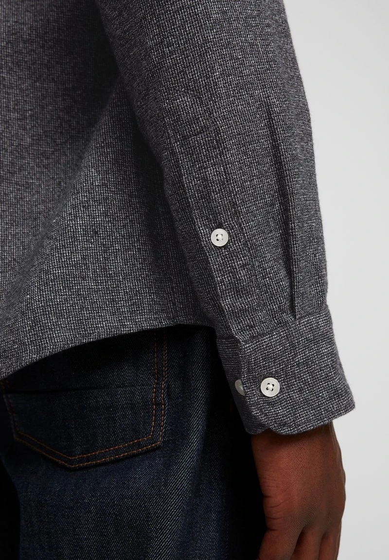 Marc O'Polo Hemd - Multi/dark Grey Melange | Herren 5 Marc O'Polo Hemd - Multi/dark Grey Melange | Herren – Bild 5