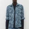 Marc O'Polo LANGARM - Hemd - Multi Dark Navy | Herren