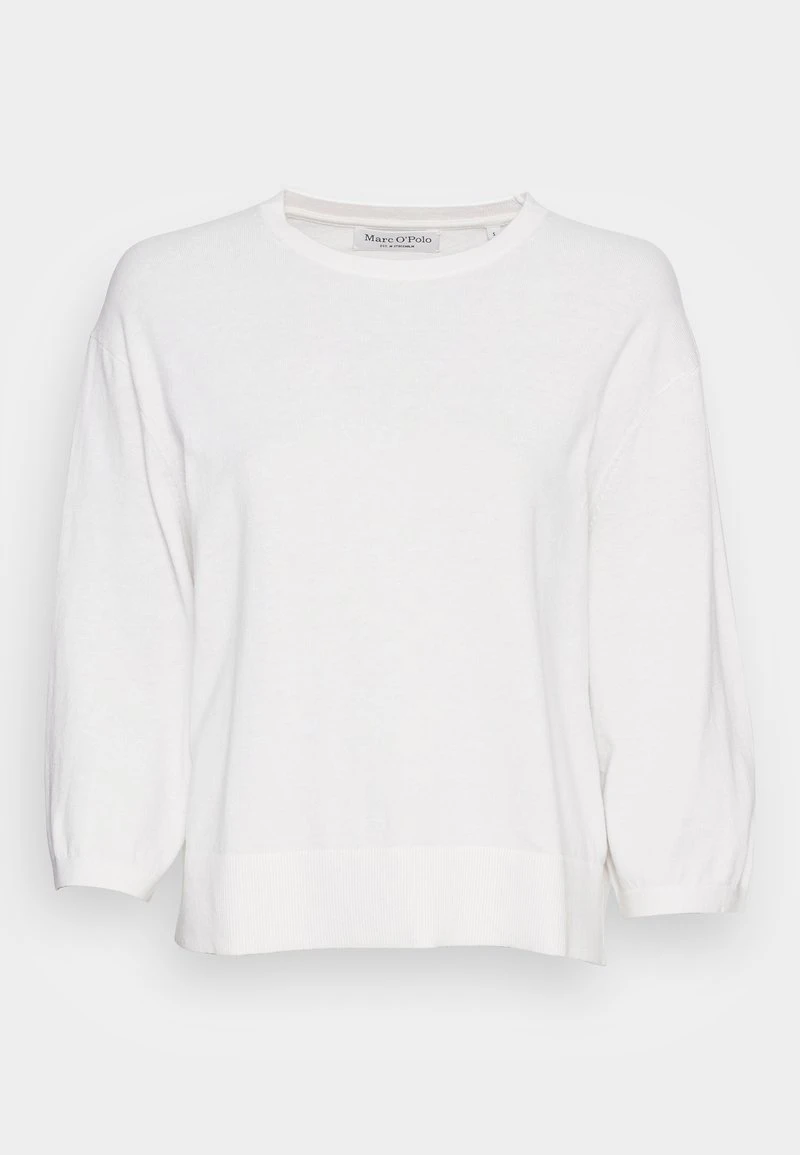 Marc O'Polo 3 4 SLEEVE ROUND-NECK - Strickpullover - White Sand | Damen 4 Marc O'Polo 3 4 SLEEVE ROUND-NECK - Strickpullover - White Sand | Damen – Bild 4