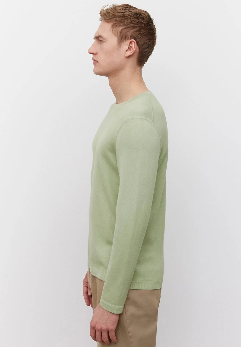 Marc O'Polo Strickpullover - Pistachio Gray | Herren 3 Marc O'Polo Strickpullover - Pistachio Gray | Herren – Bild 3