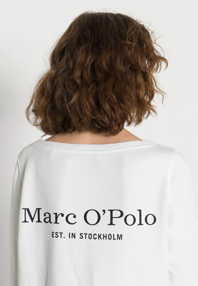Marc O'Polo Damen LONG SLEEVE ROUND NECK PRINT AT BACK - Sweatshirt - Paper White 5 Marc O'Polo Damen LONG SLEEVE ROUND NECK PRINT AT BACK - Sweatshirt - Paper White – Bild 5