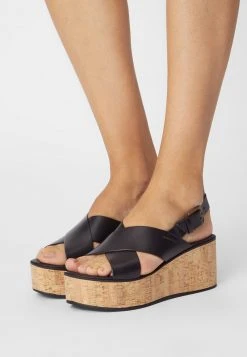 Marc O'Polo CLAUDIA - Keilsandalette - Black | Damen