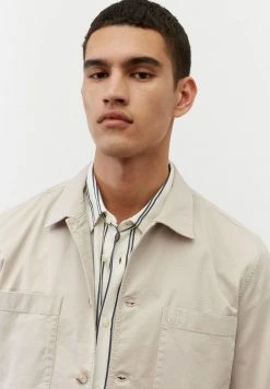 Marc O'Polo Herren Hemd - Gray Silk -Marc O'Polo Verkäufe e68fb02313f34bf688c2a07794feb421