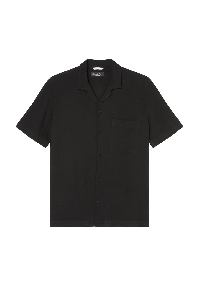 Marc O'Polo KURZARM AUS REINEM ORGANIC - Hemd - Black | Herren 6 Marc O'Polo KURZARM AUS REINEM ORGANIC - Hemd - Black | Herren – Bild 6
