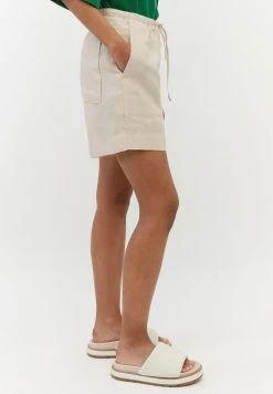 Marc O'Polo AUS REINEM - Shorts - Beige | Damen -Marc O'Polo Verkäufe e7299987bd2d468faf0652c4738772a0