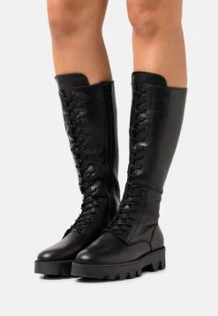 Marc O'Polo PILAR - Plateaustiefel - Black | Damen