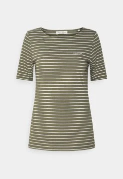 Marc O'Polo SHORT SLEEVE ROUND NECK STRIPED - T-Shirt Print - Multi/white | Damen