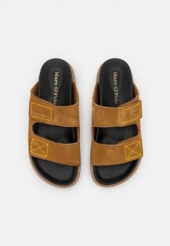 Marc O'Polo ANDREA - Pantolette Flach - Cognac | Damen -Marc O'Polo Verkäufe eac8264c0f5f4b258959cc11f52d699c