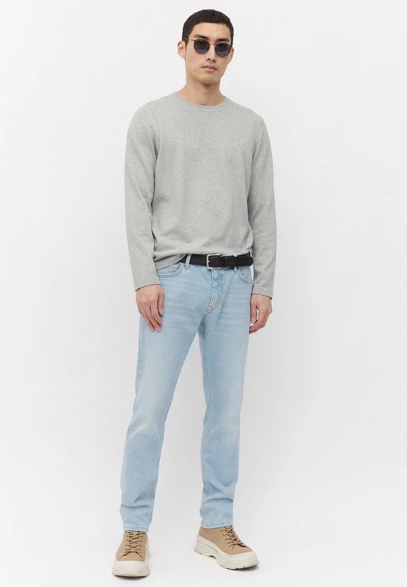 Marc O'Polo Strickpullover - Light Grey Melange | Herren 2 Marc O'Polo Strickpullover - Light Grey Melange | Herren – Bild 2