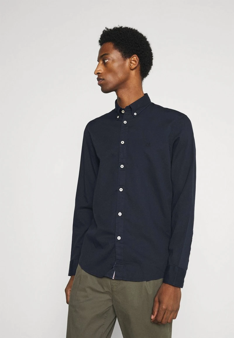 Marc O'Polo Herren BUTTON DOWN LONG SLEEVE INSERTED - Hemd - Total Eclipse 1 Marc O'Polo Herren BUTTON DOWN LONG SLEEVE INSERTED - Hemd - Total Eclipse