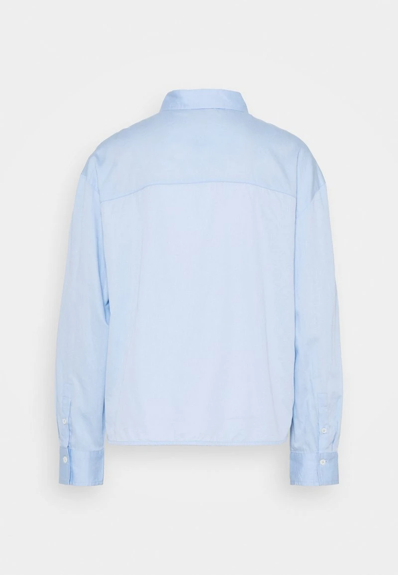 Marc O'Polo Damen BLOUSE LONG SLEEVE KENT COLLAR - Bluse - Light Blue 2 Marc O'Polo Damen BLOUSE LONG SLEEVE KENT COLLAR - Bluse - Light Blue – Bild 2