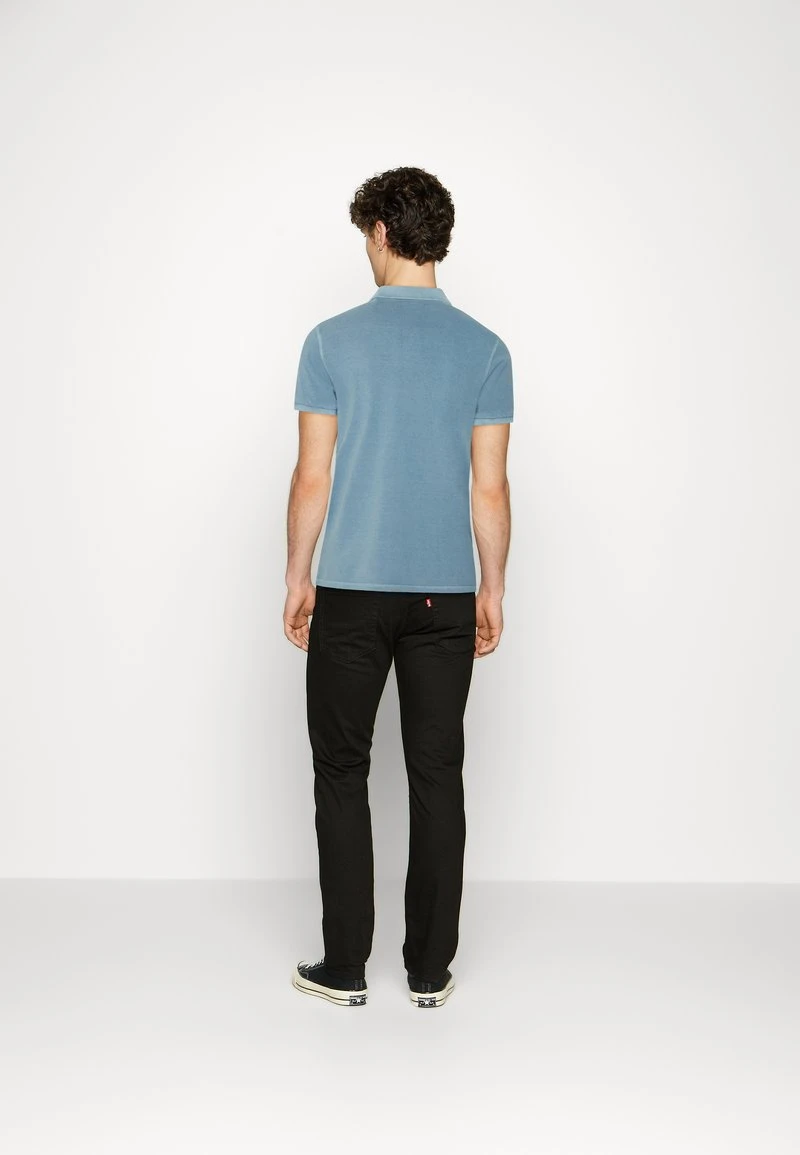 Marc O'Polo SHORT SLEEVE RIB DETAILS SLITS AT HEM - Poloshirt - Stormy Sea | Herren 3 Marc O'Polo SHORT SLEEVE RIB DETAILS SLITS AT HEM - Poloshirt - Stormy Sea | Herren – Bild 3