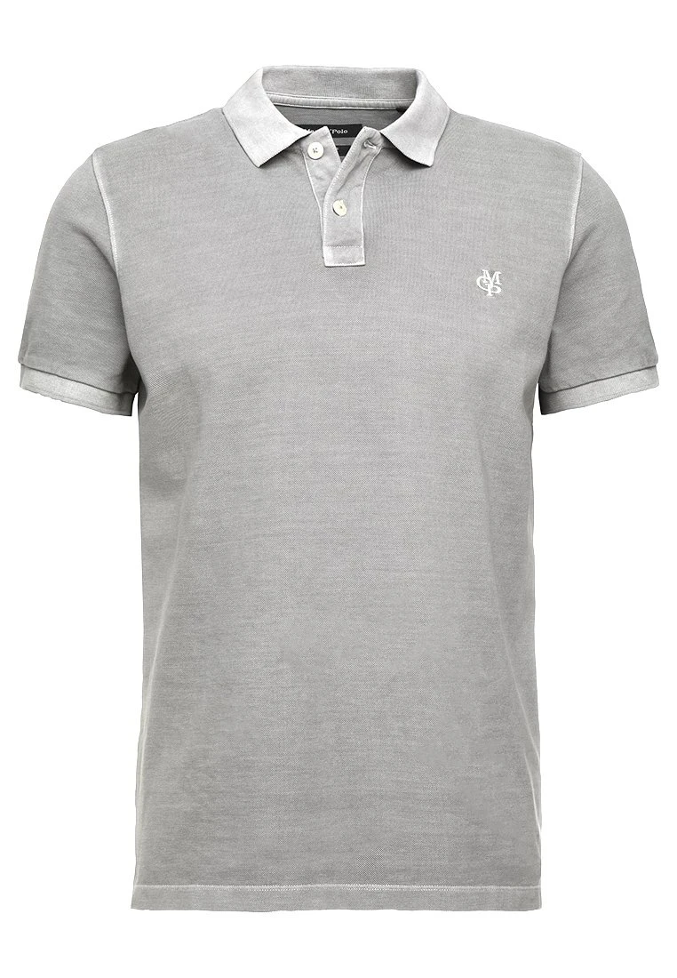 Marc O'Polo Herren SHORT SLEEVE BUTTON PLACKET - Poloshirt - Light Grey 4 Marc O'Polo Herren SHORT SLEEVE BUTTON PLACKET - Poloshirt - Light Grey – Bild 4