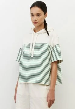 Marc O'Polo SHORT SLEEVES - T-Shirt Print - Multi Preppy Green | Damen