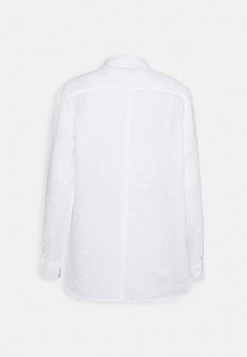 Marc O'Polo Damen BLOUSE LONG SLEEVED EASY SHAPED - Hemdbluse - White 4 Marc O'Polo Damen BLOUSE LONG SLEEVED EASY SHAPED - Hemdbluse - White -Marc O'Polo Verkäufe f1061c1d05f04193afae199f1f31851f
