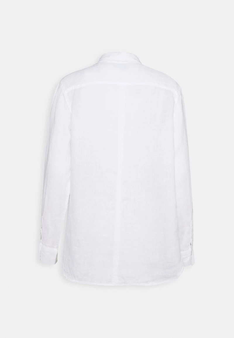 Marc O'Polo Damen BLOUSE LONG SLEEVED EASY SHAPED - Hemdbluse - White 2 Marc O'Polo Damen BLOUSE LONG SLEEVED EASY SHAPED - Hemdbluse - White – Bild 2