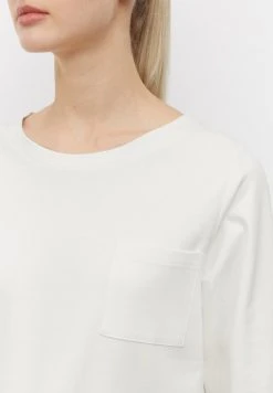 Marc O'Polo Langarmshirt - Weiß | Damen -Marc O'Polo Verkäufe f22f84a67d9e4f329845fe7059cac2ef