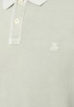 Marc O'Polo SHORT SLEEVE RIB DETAILS SLITS AT HEM - Poloshirt - Pistachio Gray | Herren -Marc O'Polo Verkäufe f5035b4cd78348e98bd6abb690f97cbd