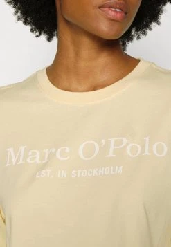 Marc O'Polo Damen ROUND NECK - T-Shirt Print - Milky Vanilla -Marc O'Polo Verkäufe f56e24ae19444fb0ae843db95db33b16