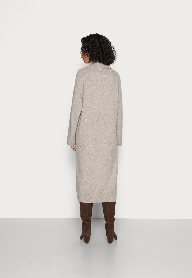 Marc O'Polo DRESS LONG SLEEVE STAND UP COLLAER WITH ZIPPER - Strickkleid - Winter Wheat Melange | Damen 3 Marc O'Polo DRESS LONG SLEEVE STAND UP COLLAER WITH ZIPPER - Strickkleid - Winter Wheat Melange | Damen – Bild 3