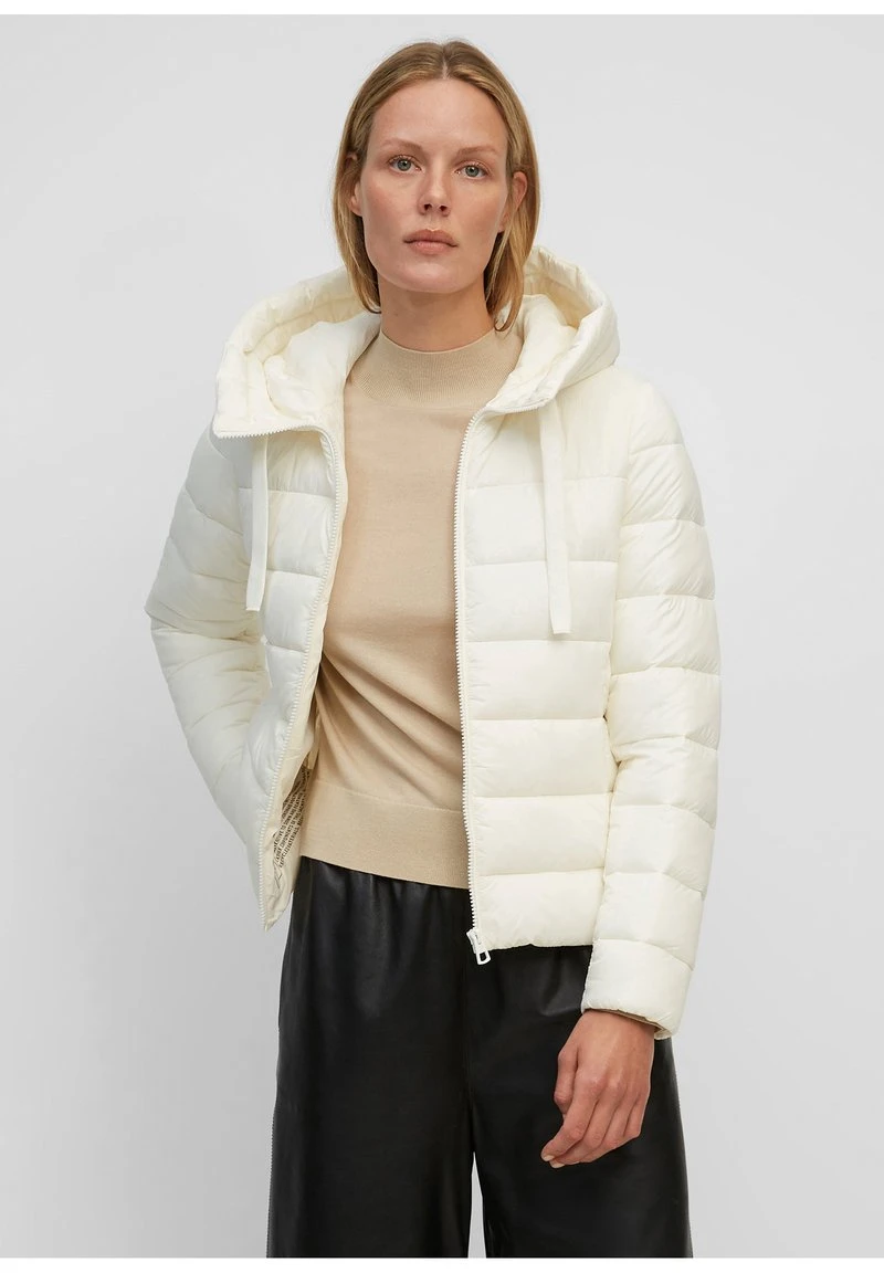 Marc O'Polo SP, RECYCLED NO DOWN, RECYCLED, FIX HOOD, WELT POCKET - Übergangsjacke - White Sand | Damen 1 Marc O'Polo SP, RECYCLED NO DOWN, RECYCLED, FIX HOOD, WELT POCKET - Übergangsjacke - White Sand | Damen