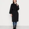 Marc O'Polo DOUBLE FACE COAT TURN DOWN COLLAR FRONT BUTTONS - Klassischer Mantel - Deep Sky | Damen