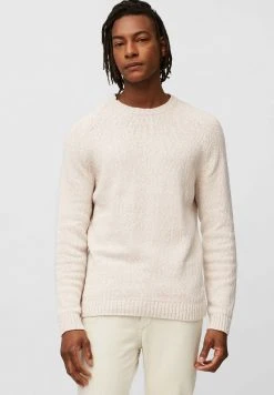 Marc O'Polo Strickpullover - Linen White | Herren