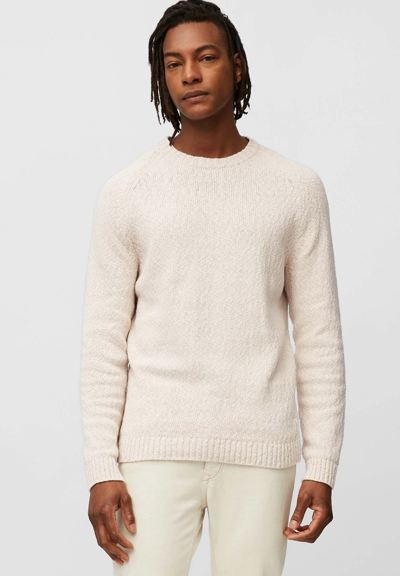 Marc O'Polo Strickpullover - Linen White | Herren 1 Marc O'Polo Strickpullover - Linen White | Herren