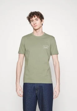 Marc O'Polo SHORT SLEEVE CREW NECK PRINT - T-Shirt Print - Olive | Herren