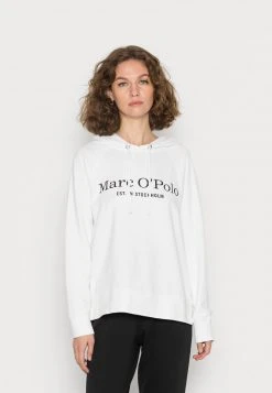 Marc O'Polo RAGLAN SLEEVE HOODED - Sweatshirt - Paper White | Damen