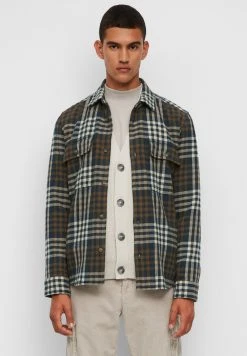 Marc O'Polo Herren Hemd - Multi/total Eclipse