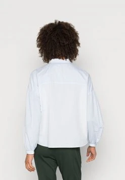 Marc O'Polo BLOUSE LONG SLEEVE STAND UP COLLAR - Bluse - Morning Dew | Damen -Marc O'Polo Verkäufe fd23245eb4da4b48a59c9696bd9ac57b