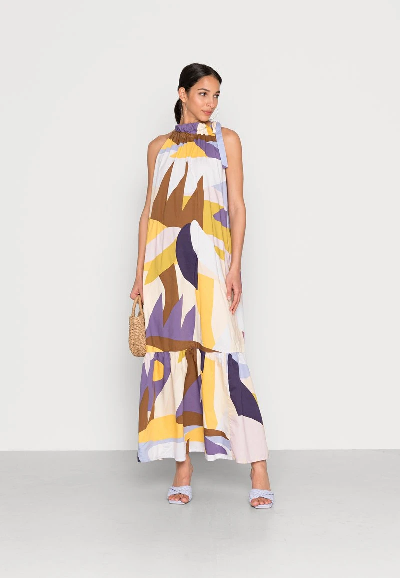 Marc O'Polo DRESS NECKHOLDER STYLE MAXI LENGTH - Maxikleid - Multi | Damen 2 Marc O'Polo DRESS NECKHOLDER STYLE MAXI LENGTH - Maxikleid - Multi | Damen – Bild 2