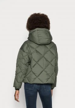 Marc O'Polo PUFFER JACKET DIAMOND QUILTING BIG FIX HOOD - Daunenjacke - Fresh Moss | Damen 7 Marc O'Polo PUFFER JACKET DIAMOND QUILTING BIG FIX HOOD - Daunenjacke - Fresh Moss | Damen -Marc O'Polo Verkäufe fe8cbfb20318450fb7833a0bf310a8ff