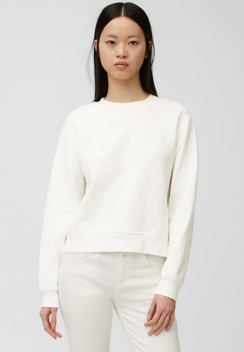 Marc O'Polo Sweatshirt - Paper White | Damen 1 Marc O'Polo Sweatshirt - Paper White | Damen