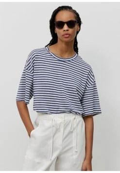 Marc O'Polo LOOSE - T-Shirt Print - Multi Noble Blue | Damen