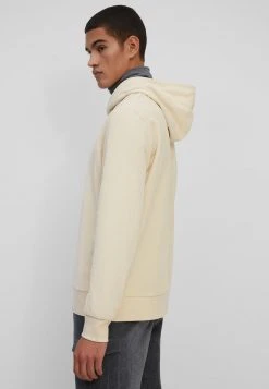 Marc O'Polo CORD ORGANIC - Kapuzenpullover - Linen White | Herren -Marc O'Polo Verkäufe feeb4ef6a91142c286328a730a83d71a