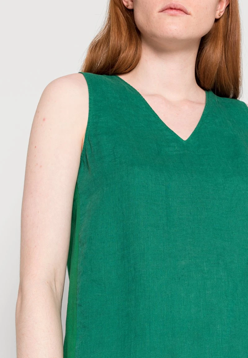 Marc O'Polo BLOUSE SLEEVELESS BACKSIDE PLEAT - Bluse - Preppy Green | Damen 5 Marc O'Polo BLOUSE SLEEVELESS BACKSIDE PLEAT - Bluse - Preppy Green | Damen – Bild 5